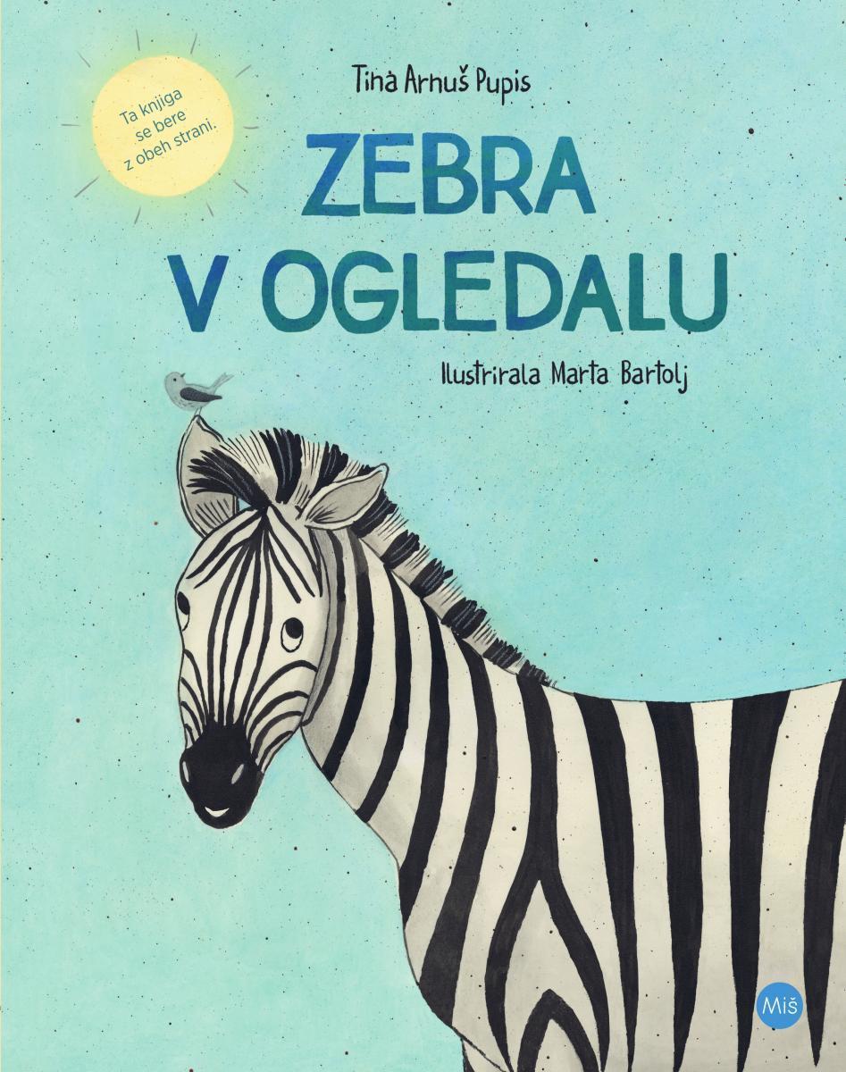 Zebra v ogledalu